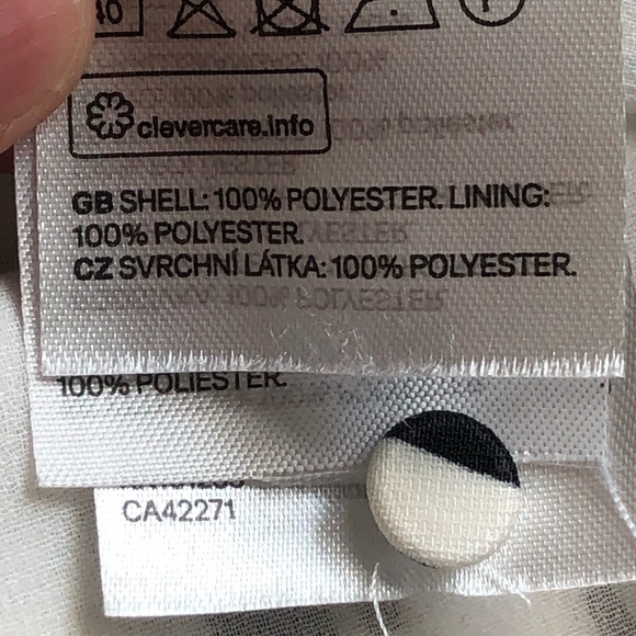 H&M Striped Tie Dress Black & White Mini Dress Size 0 - Picture 7 of 7